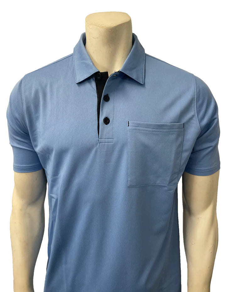 BBS349 - Men's Major League Style Short Sleeve Umpire Shirts - Available in Black or Blue