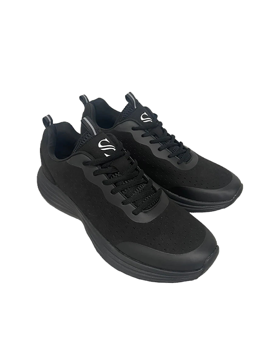 BKS-CS2 - "NEW" Smitty Court Maxx 1 - All-Black Court Shoe