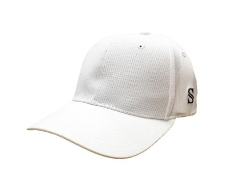 *NEW* HT111-Smitty Performance Flex Fit Hat - White