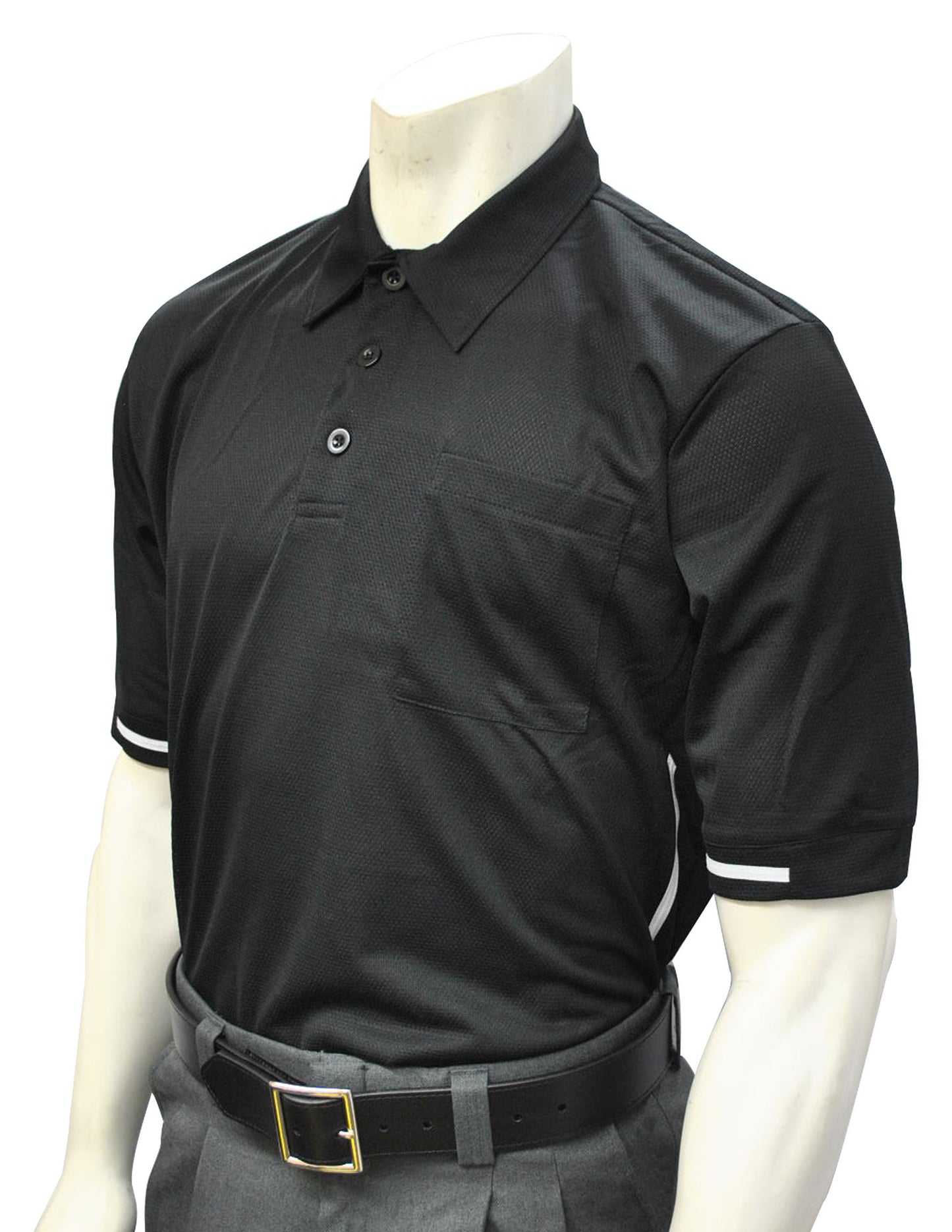 BBS310-Smitty Major League Style Umpire Shirt - Available in Black and Carolina Blue