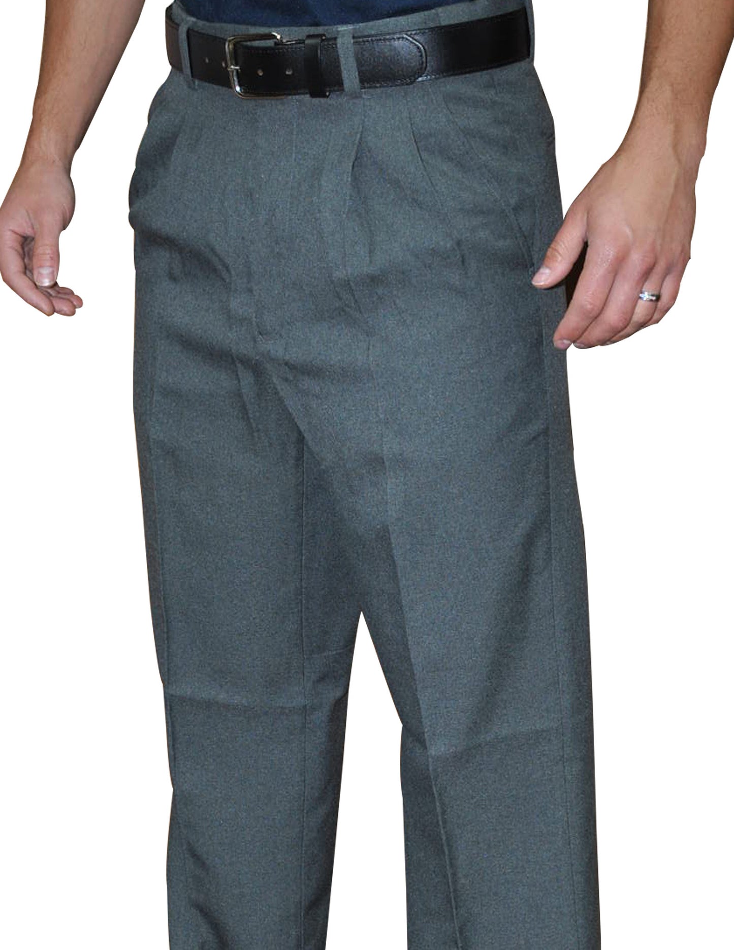 BBS375-Smitty Pleated Combo Pants with Expander Waist Band - Available in Heather, Charcoal Grey and Navy