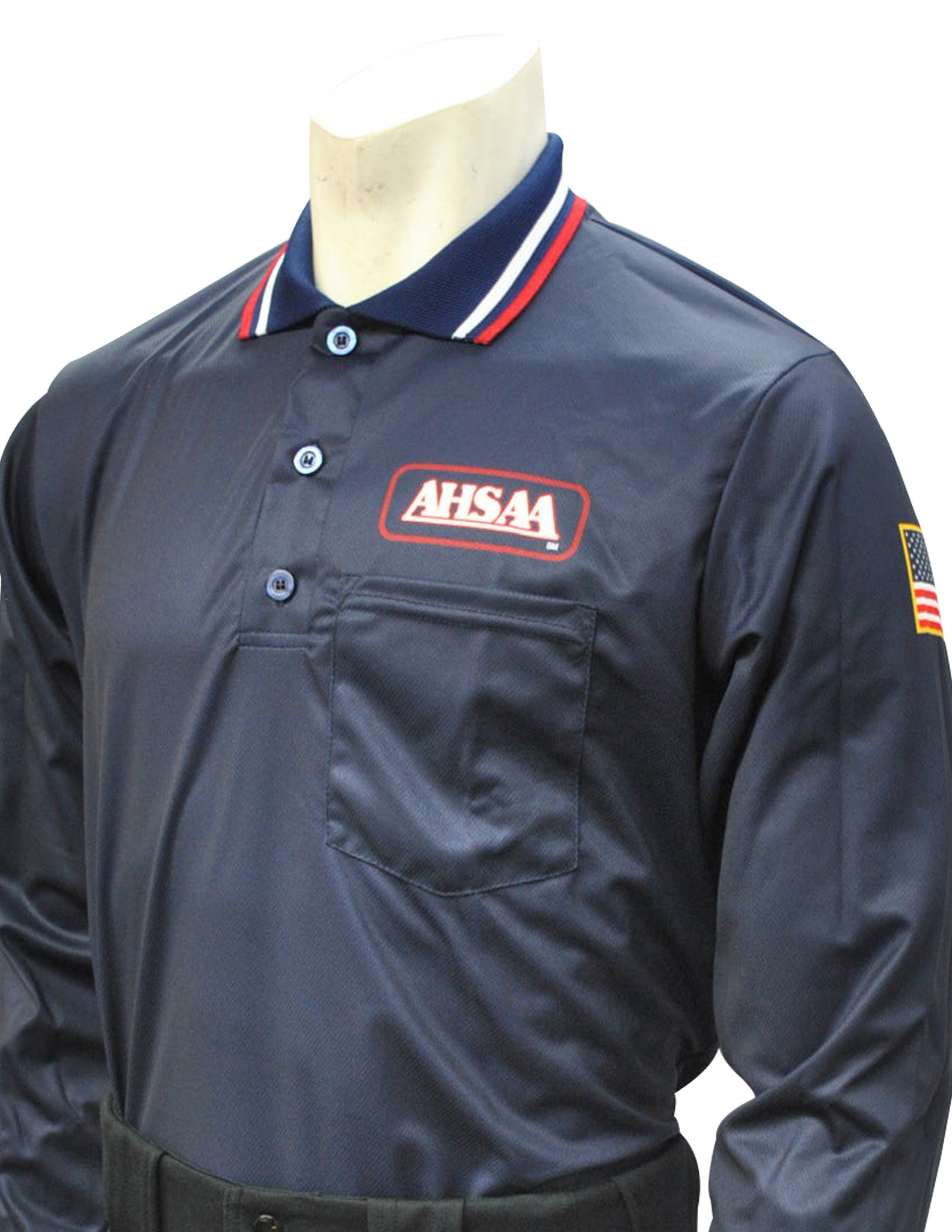 USA301AL- Dye Sub Alabama Baseball Long Sleeve Shirt - Available in Na Correct Call Officiating Outfitters USA301AL- Dye Sub Alabama Baseball Long Sleeve Shirt - Available in Na Correct Call Officiating Outfitters