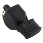 F40CMG - Fox 40 Black Plastic Whistle w/ Cushioned Mouth Grip