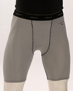 BBS415-Smitty Grey Compression Shorts w/ Cup Pocket