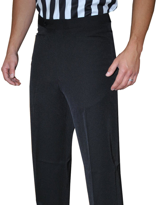 BKS270-Smitty 100% Polyester Flat Front Pants w/ Western Cut Pockets