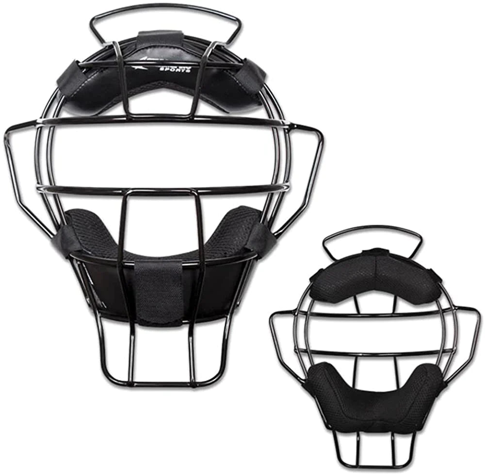 Champro - CM72 - Lightweight Umpire Mask with Black Mesh Padding