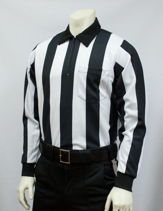 FBS138-Smitty 2 1/4" Stripe Heavyweight Performance Interlock Long Sleeve Shirt