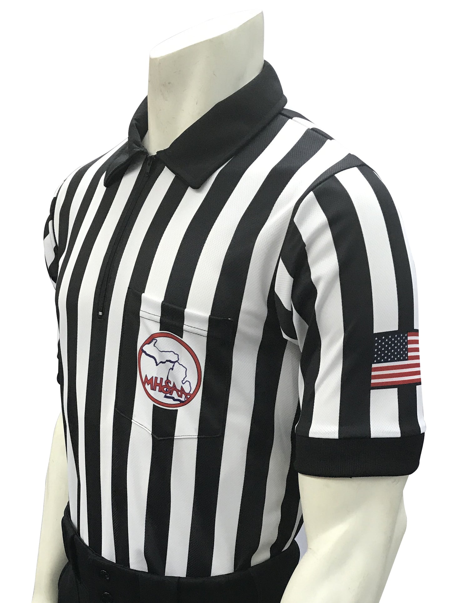 USA100MI-Smitty USA - Dye Sub Michigan Lacrosse Short Sleeve Shirt