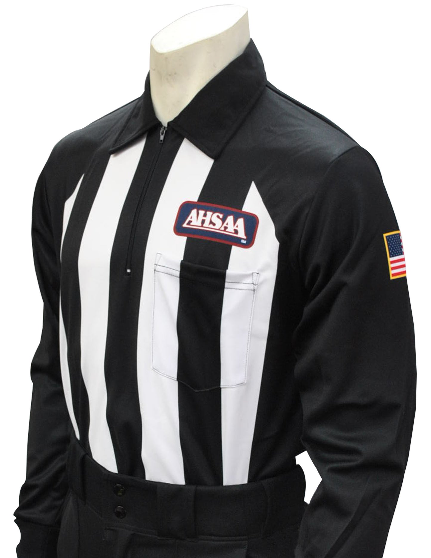 USA730AL-Dye Sub Alabama Foul Weather Water Resistant Football Long Sleeve Shirt