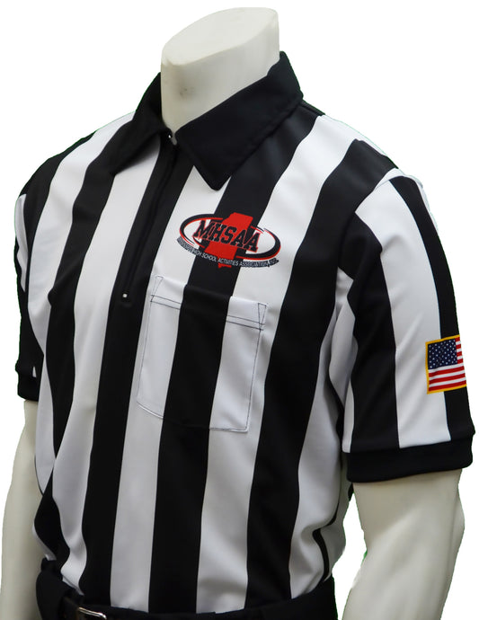 USA180MS- Smitty USA - Dye Sub Mississippi Football Short Sleeve Shirt
