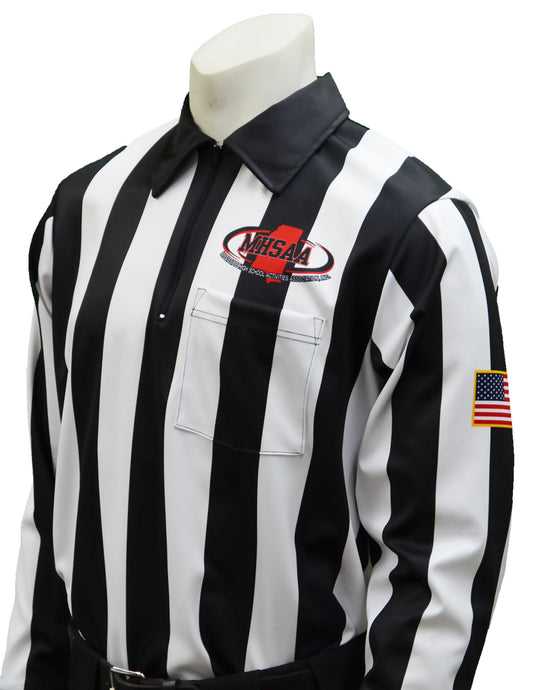 USA181MS- Smitty USA - Dye Sub Mississippi Football Long Sleeve Shirt