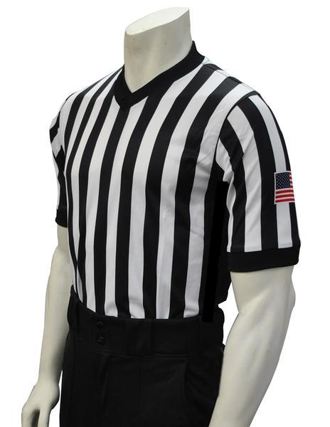 USA201- Smitty USA - Dye Sub Basketball V-Neck w/ Side Panel