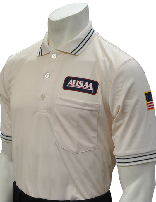 USA300AL-Dye Sub Alabama Baseball Short Sleeve Shirt - Available in Navy, Powder Blue and Cream