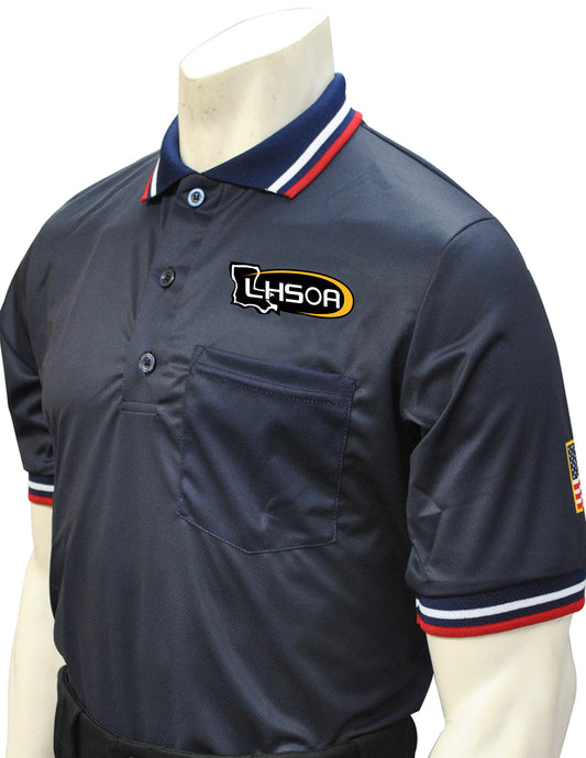 USA300LA-Dye Sub Louisiana Baseball Short Sleeve Shirt