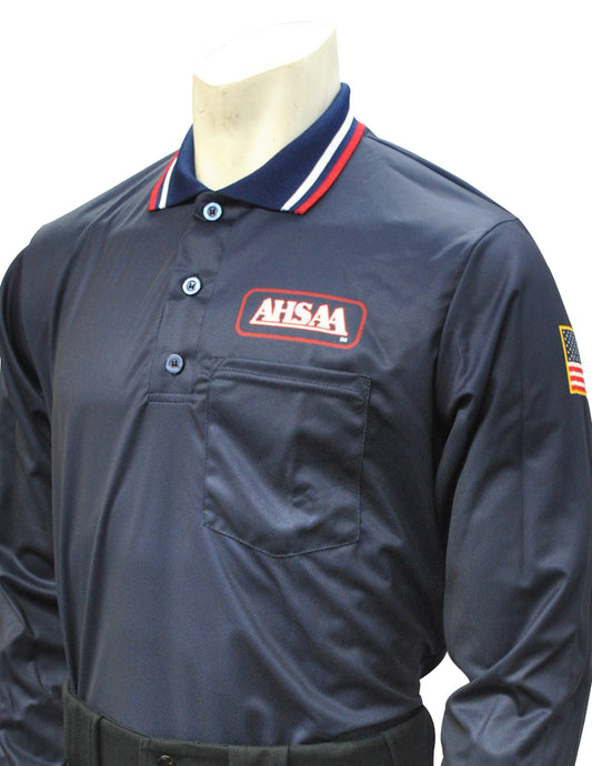 USA301AL- Dye Sub Alabama Baseball Long Sleeve Shirt - Available in Navy and Powder Blue